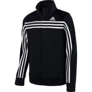 ADIDAS Boys XL 18/20 black track jacket